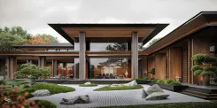 Project of a premium class cottage in Moscow by architectural bureau Studia 54