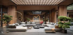 Project of a premium class cottage in Moscow by architectural bureau Studia 54