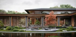 Project of a premium class cottage in Moscow by architectural bureau Studia 54