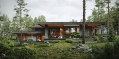 Project of elite mansion in Agalarov Estate village by Studia 54