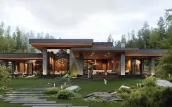 Архитектурный проект элитной базы отдыха в Agalarov Estate от Studia 54