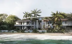 Luxury villa architectural project in Dubai 