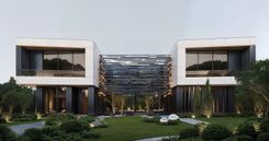 Architectural project of a villa in Switzerland