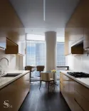 INTERIOR DESIGN OF A LANDMARK APARTMENT IN NEW YORK by Studia 54