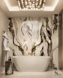 INTERIOR DESIGN OF A LANDMARK APARTMENT IN NEW YORK by Studia 54