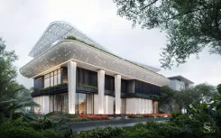 ELITE COTTAGE PROJECT IN INDIA WITH ROOFTOP GARDEN by Studia 54