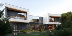 Архитектурный проект элитной загородной виллы в Швейцарии от Studia 54