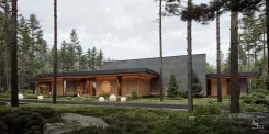Архитектурный проект элитной базы отдыха в Agalarov Estate от Studia 54