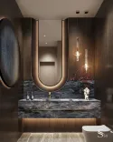 Expensive interior design in the apart-hotel by Studia 54 Expensive interior design in the apart-hotel by Studia 54