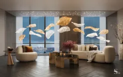 Expensive interior design in the apart-hotel by Studia 54 Expensive interior design in the apart-hotel by Studia 54