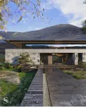 Premium architectural design of a mansion in India by Studia 54