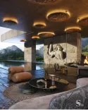 Premium architectural design of a mansion in India by Studia 54