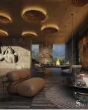 Premium architectural design of a mansion in India by Studia 54