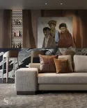 Fascinating interior design for an apartment in Saudi Arabia by Studia 54