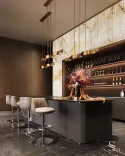 Fascinating interior design for an apartment in Saudi Arabia by Studia 54