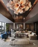 Fascinating interior design for an apartment in Saudi Arabia by Studia 54