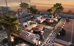  Luxurious reception hall design project for Trump Towers, India by Studia 54