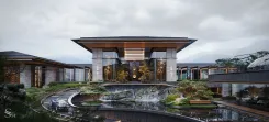 Design of a mansion, architectural project of a mansion