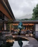 Architectural project of a luxury mansion in India by Studia 54