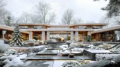 Luxury design of the mansion in Moscow by Studia 54
